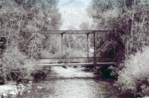Sheely Bridge in 2000.