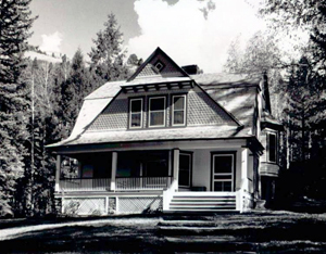 Superintendent's House in the Redstone Historic District, 1988.
