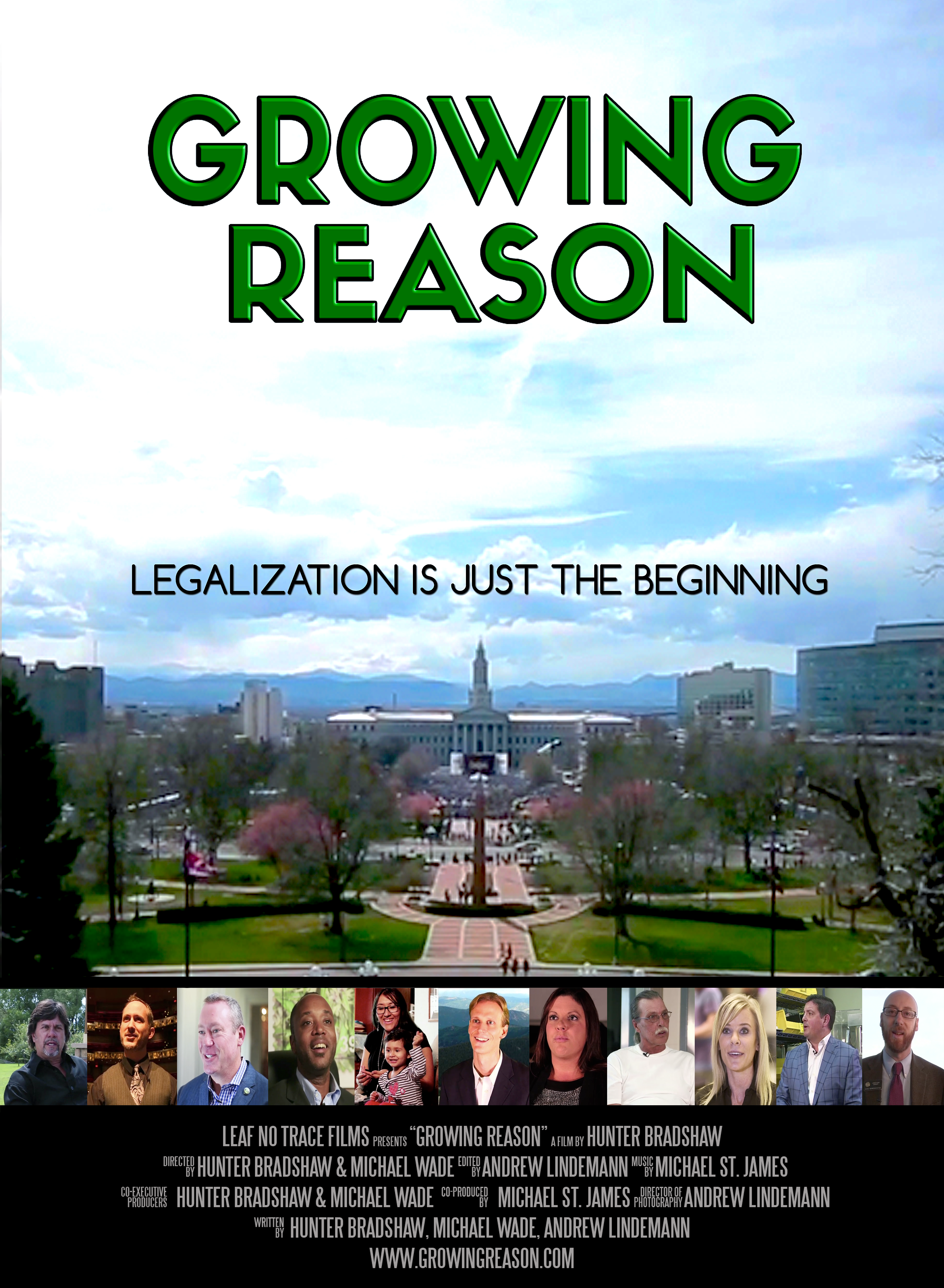 poster for documentary film Growing Reason