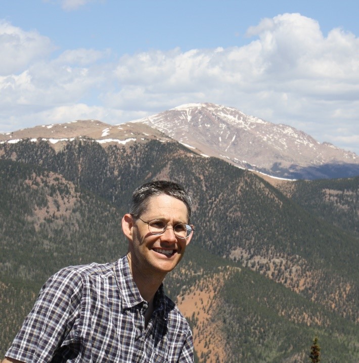 Doctor Jared Orsi atop Mount Rosa