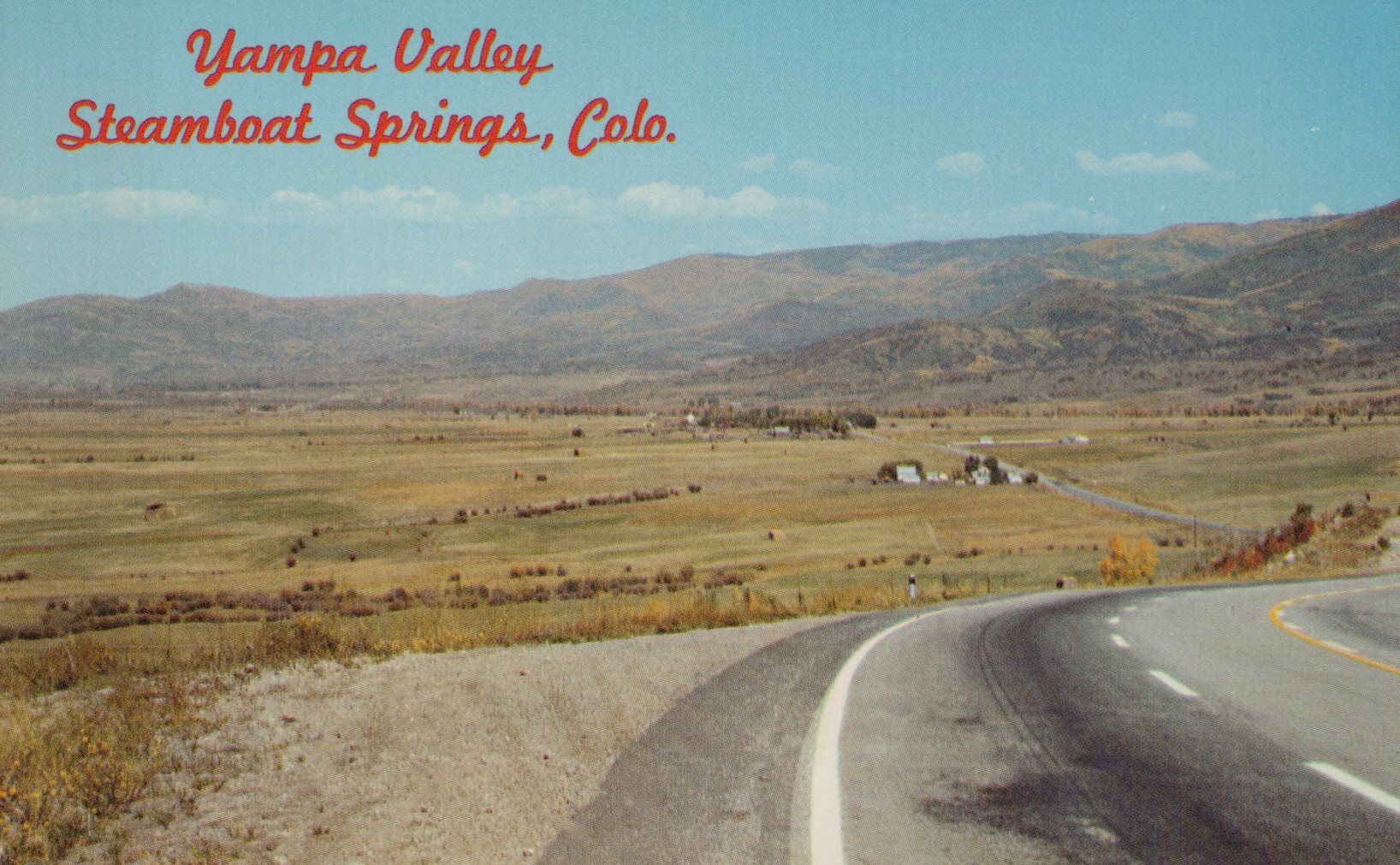 Yampa Valley, Steamboat Springs, Co.