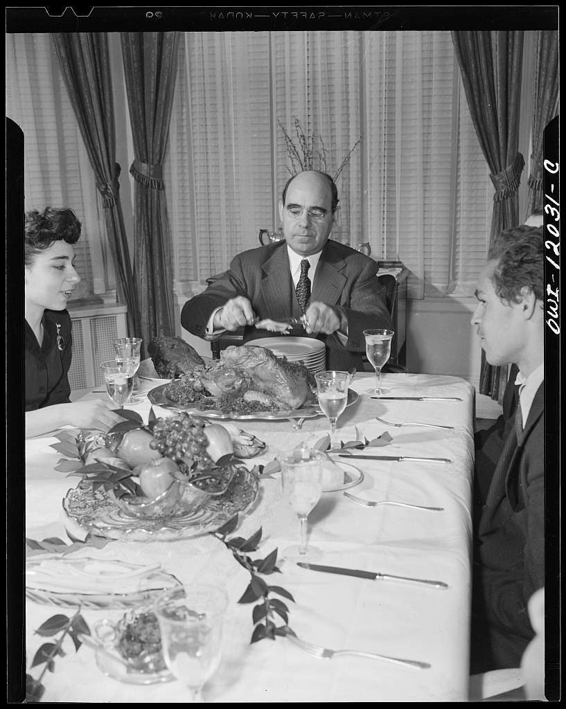Thanksgiving Dinner 1942