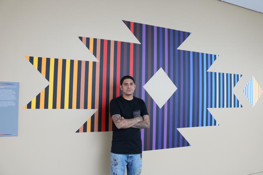 Anthony Garcia Self-preservation mural