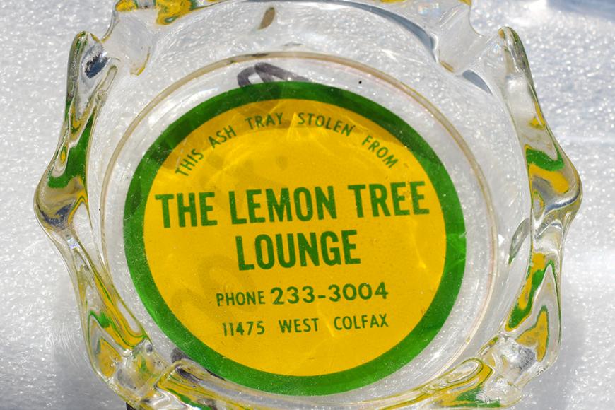 Ashtray from The Lemon Tree