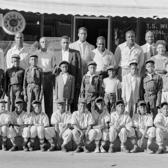 Boy Scouts Baseball Team, Five Points, Denver (1960-1970)