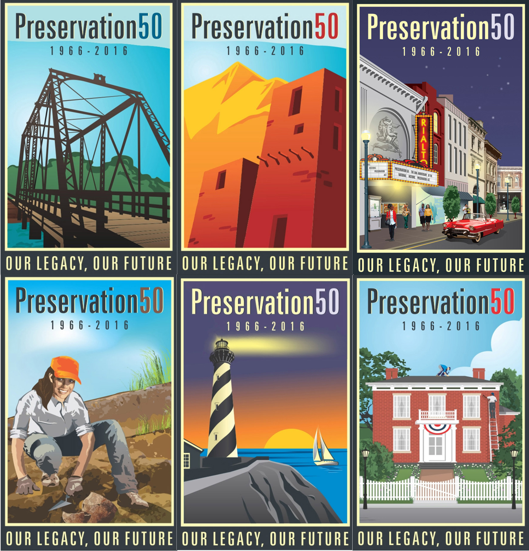 National Historic Preservation Act posters