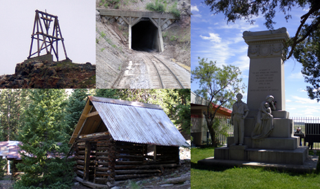 A selection of National Register sites in Colorado. 