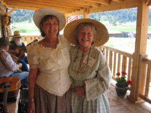Members of the Virginia Dale Community Club in historic dress.