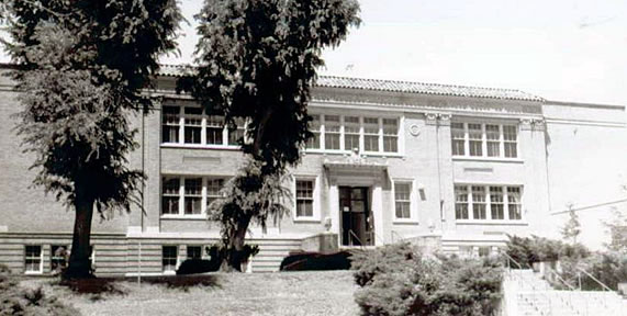 Golden High School, an example of the Beaux Arts style in Golden.