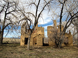 Color photo of a Central Pass Double-Pile Residence.