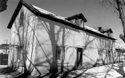 Linear Plan house in 1998, San Luis.