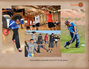 Youth participate in several sports including golf, bowling, archery, and basketball.