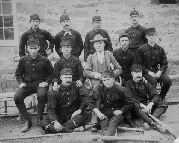 Nevadaville baseball team, 1890–1900