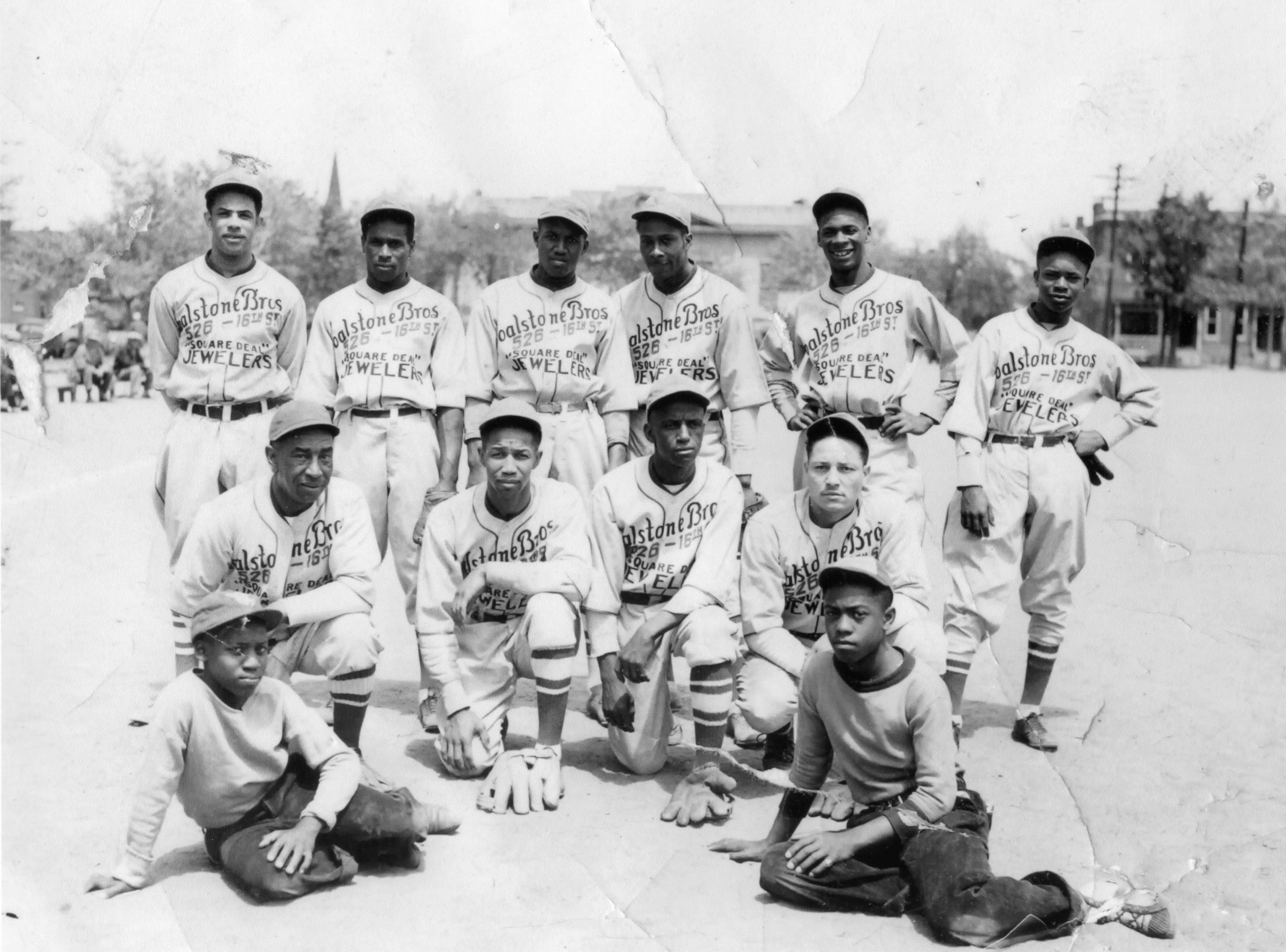 Goalstone Brothers baseball team, Denver, 1937