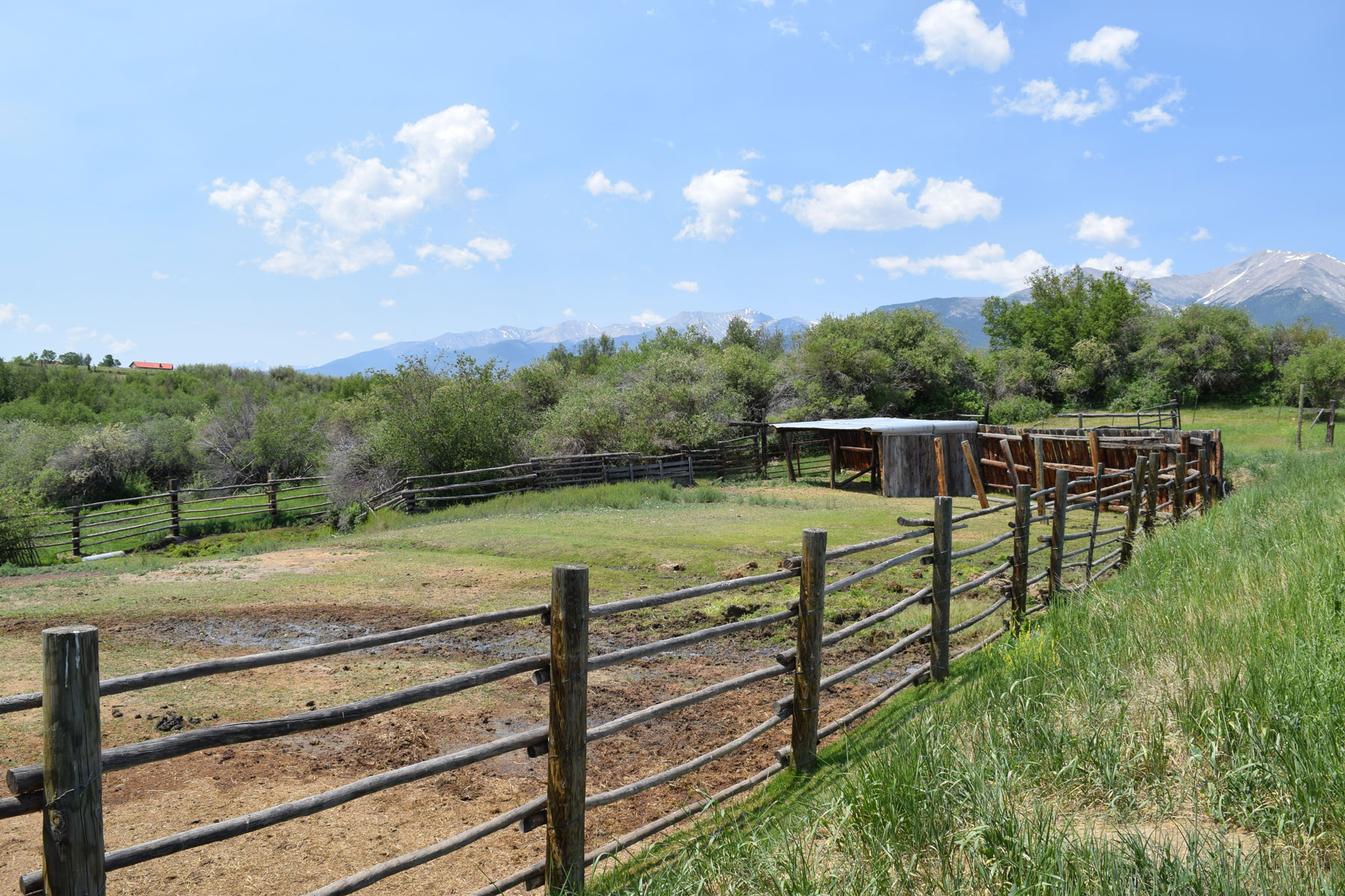 Corral at the Nachtrieb-Kelly Ranch. 