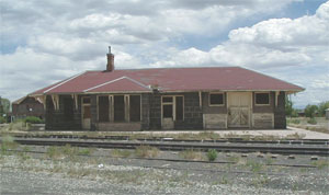Denver & Rio Grande Railroad Antonito Depot.