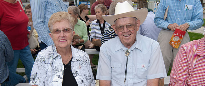 Greenwood Farm family members at the Colorado State Fair.