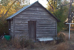 The original homestead house.