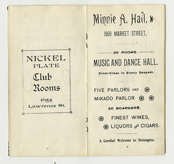 Minnie A. Hall’s page from the Red Book