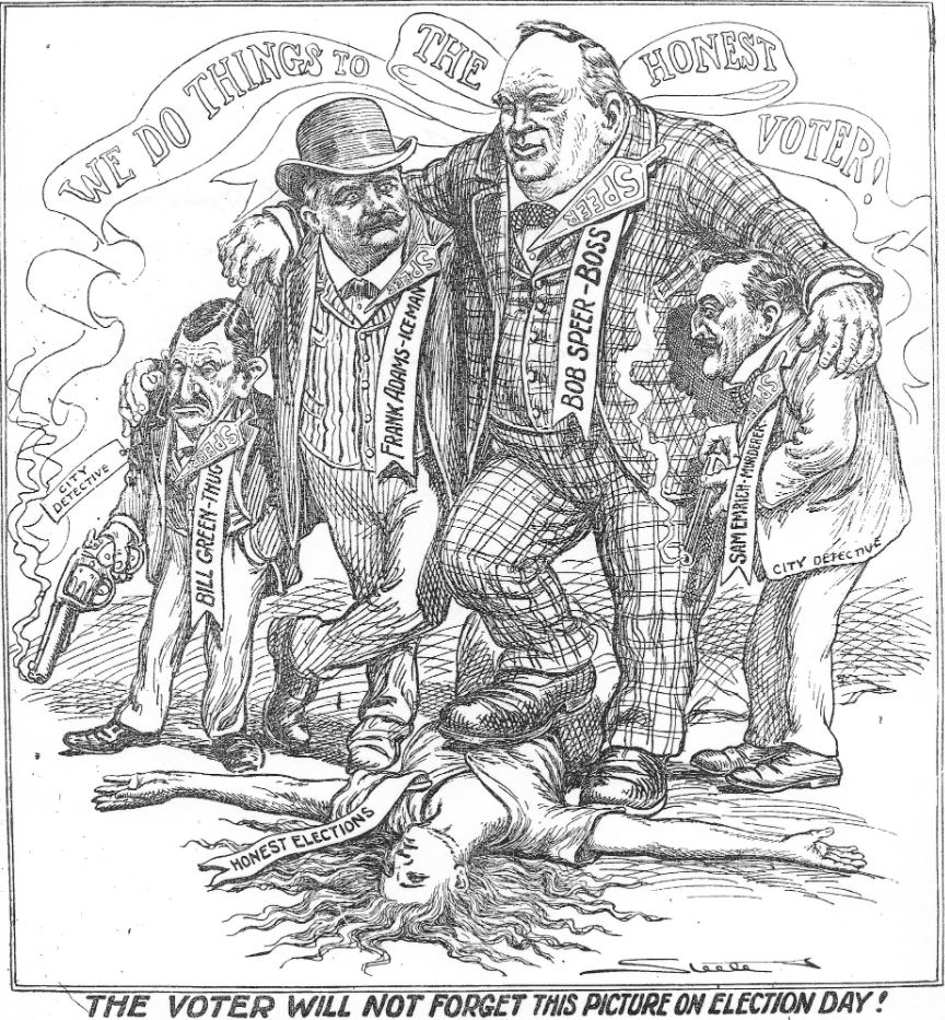 1904 election cartoon