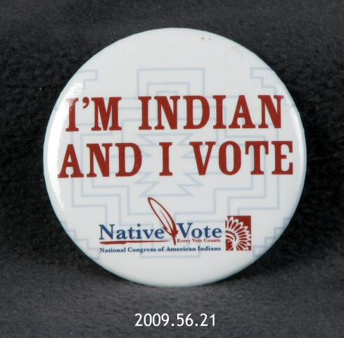 Campaign button from 2008 Democratic National Convention in Denver