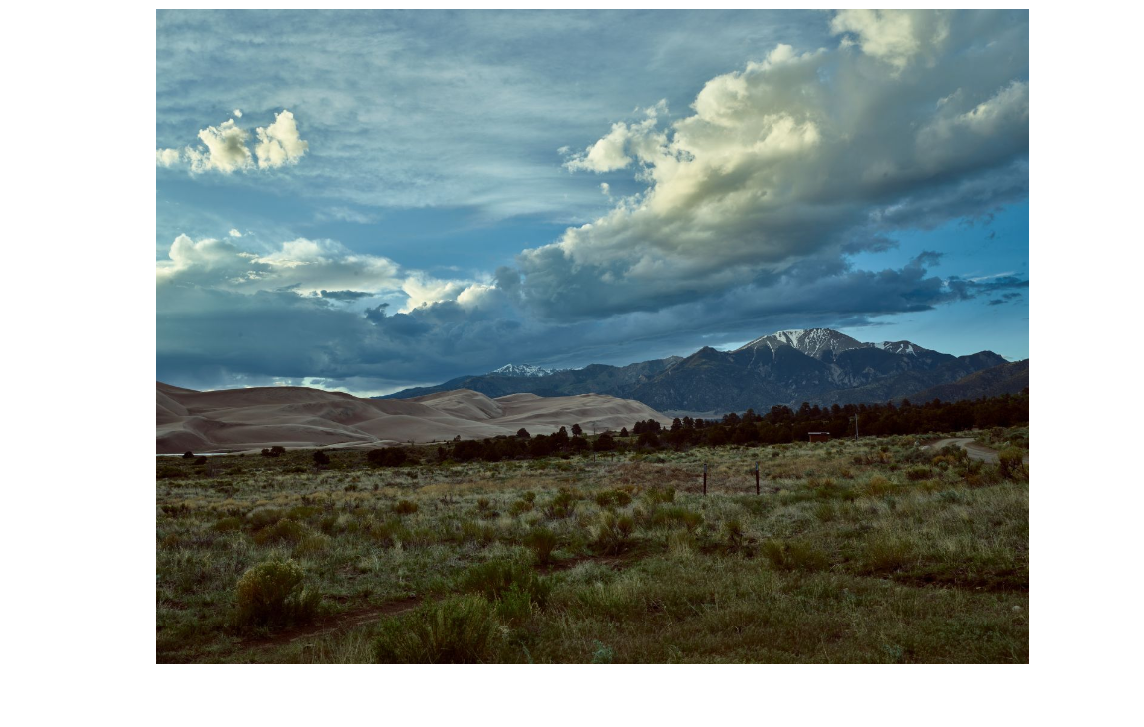 Great Sand Dunes National Park and Preserve in Alamosa and Saguache counties Colorado