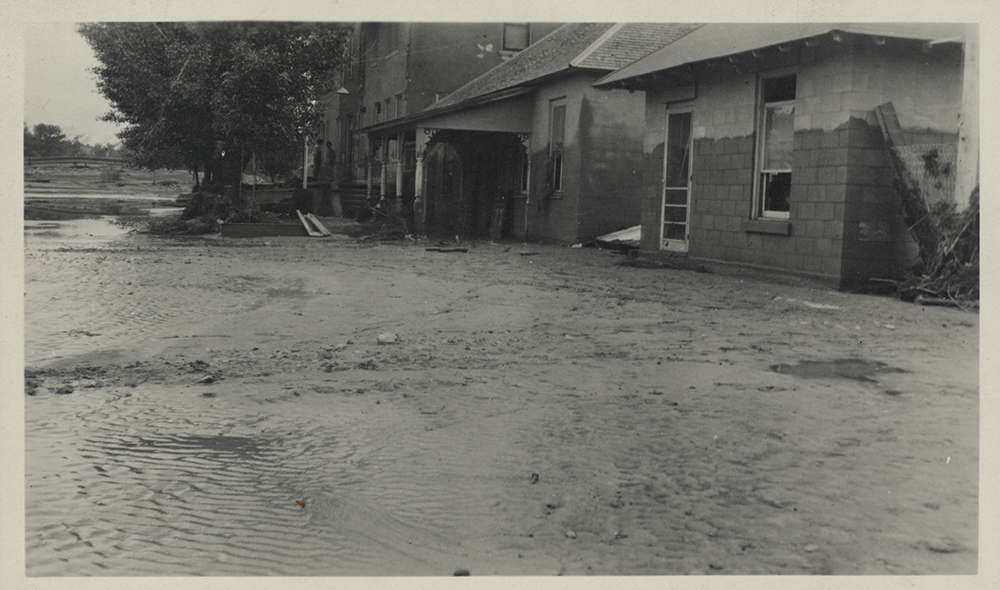 Main Street at Portland, Pueblo flood of 1921
