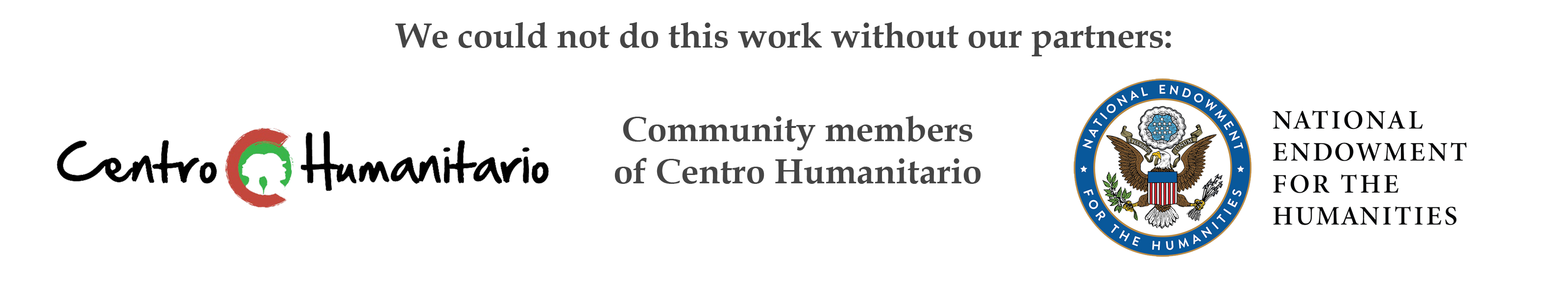 Centro Humanitario partners