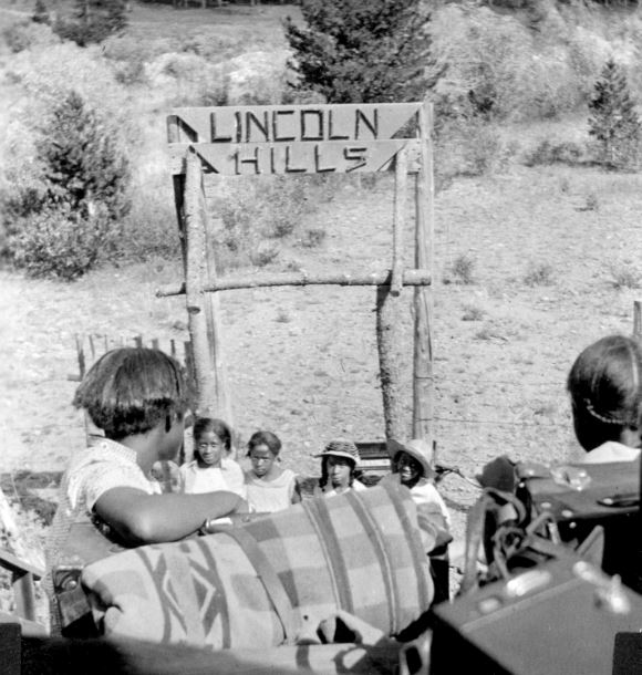 Lincoln Hills entrance sign
