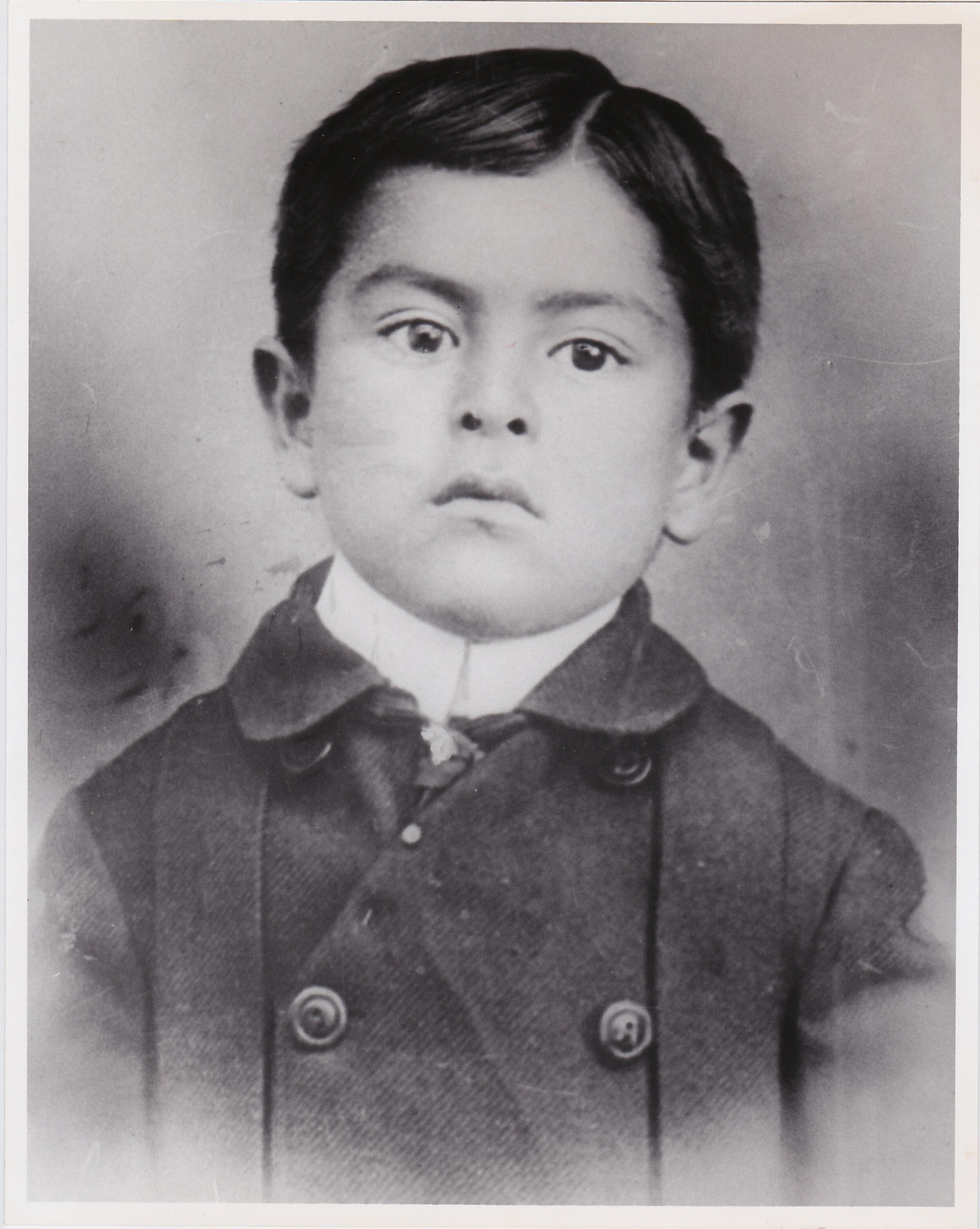 A photo of Miguel Maestas in his youth.