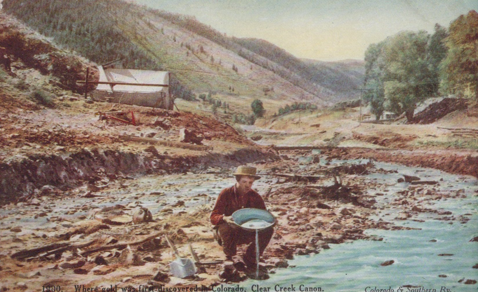 Gold Panning, Clear Creek Canyon
