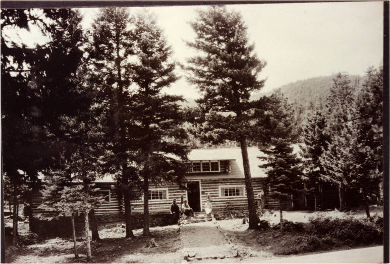 The Lodge at Lake Isabel Recreation area, circa the 1930s.