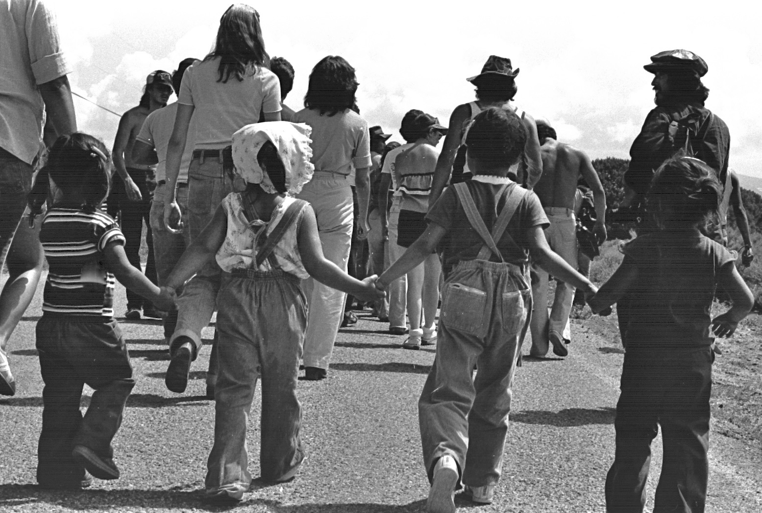 Children of the Chicano Movement march in San Luis