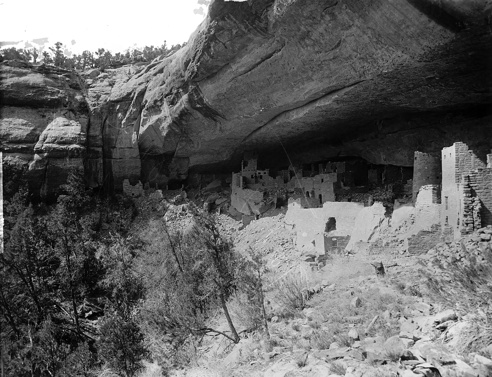 Mesa Verde Cliff Palace, photographed by William Henry Jackson