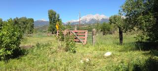 Mountain view from the KOK Ranch.