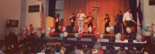 Color photograph of a Mariachi performance at the auditorium of Fairview Elementary