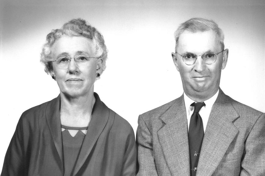 Lydia and Bill Sonnenberg in their later years.