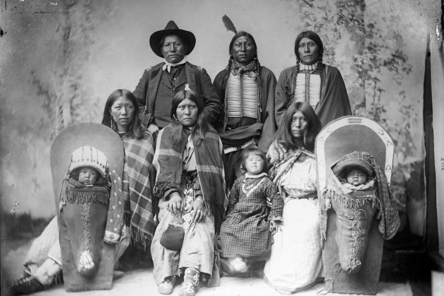 Chief Severo Ute family