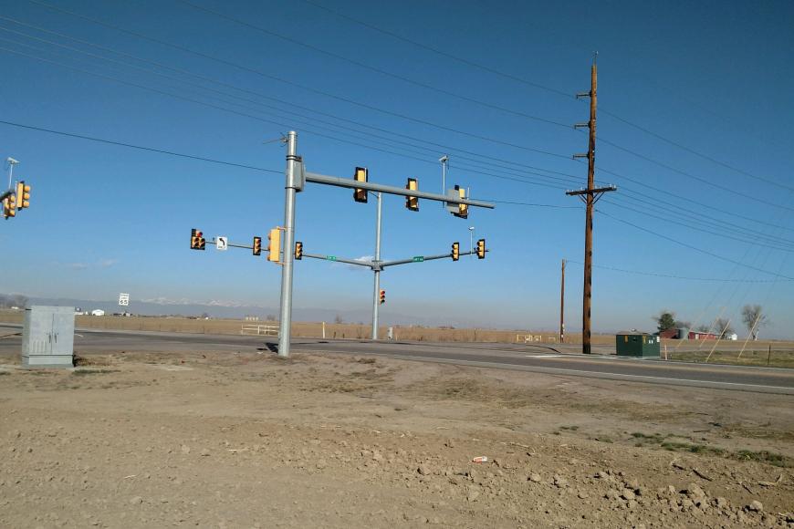Muhme corner, the intersection of Highway 66 and Colorado Boulevard, today.