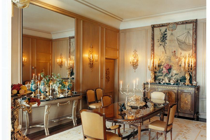 Belmar Mansion 1969 dining room