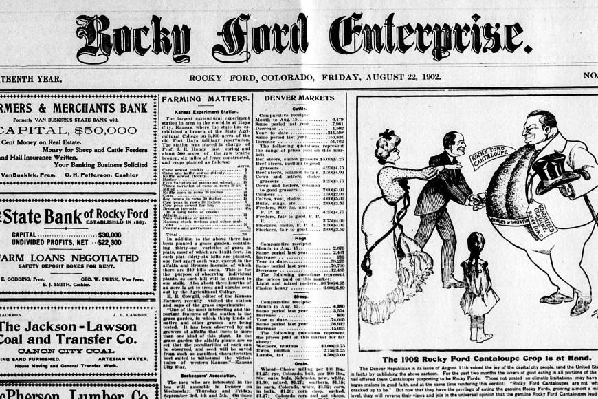 Rocky Ford Enterprise newspaper