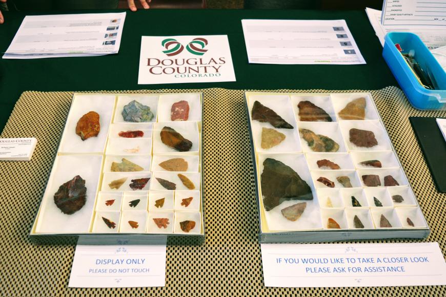 International Archaeology Day artifacts on display