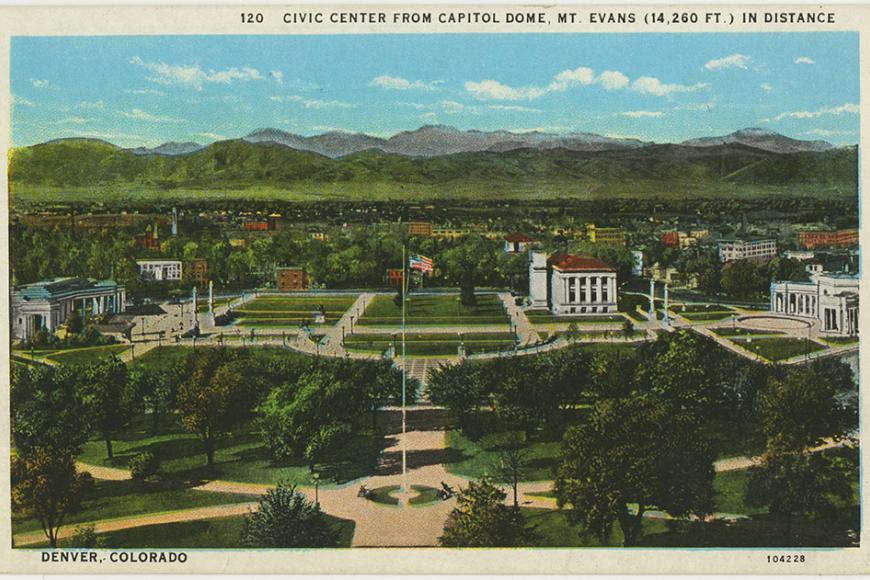 Civic Center from Capitol Dome