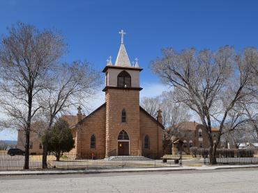 A photo of St. Joseph’s Church and Cemetery in Conejos