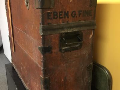 Eben G. Fine's Stereopticon Trunk