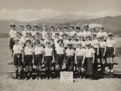 1959 Girl Scout Senior Roundup in Colorado Springs