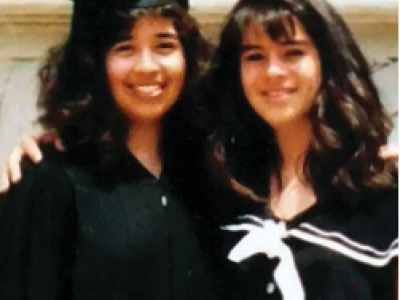 Nicki Gonzales and her sister Joey