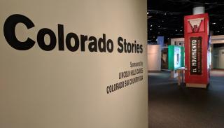 Entrance to Colorado Stories Exhibit