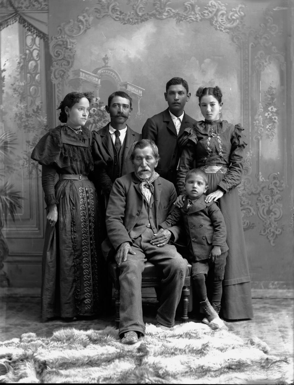 M. Mestes and Family, Aultman Studio Collection