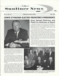 Sunliner News, published May 1962.